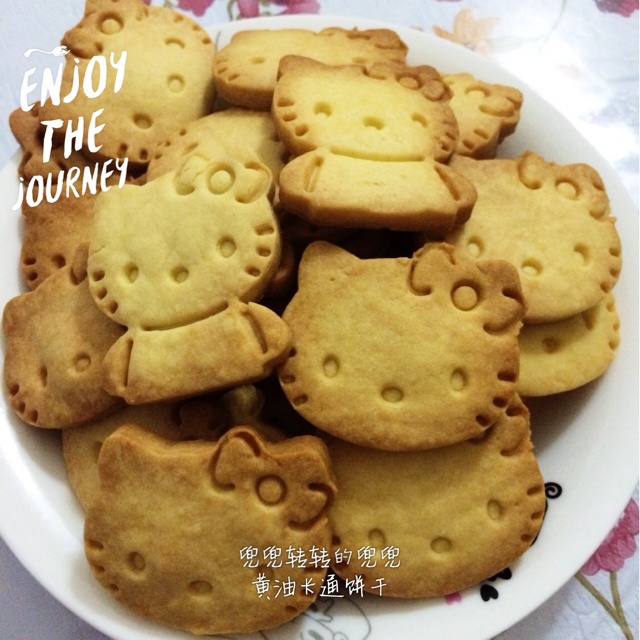 卡通黄油饼干