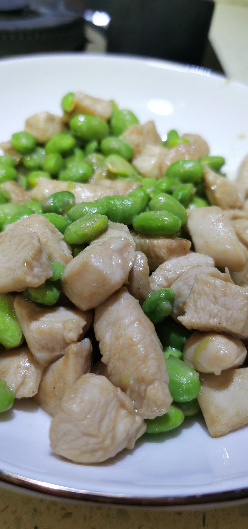 鸡胸肉炒毛豆的全部作品