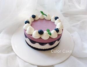 小白也能做的高颜值蓝莓慕斯奶酪蛋糕的做法 步骤21