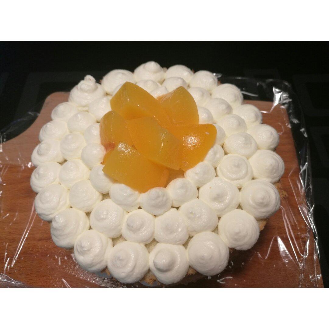 【零失败】不会裱花没关系的水果裸蛋糕 芒果裸蛋糕 完美戚风胚