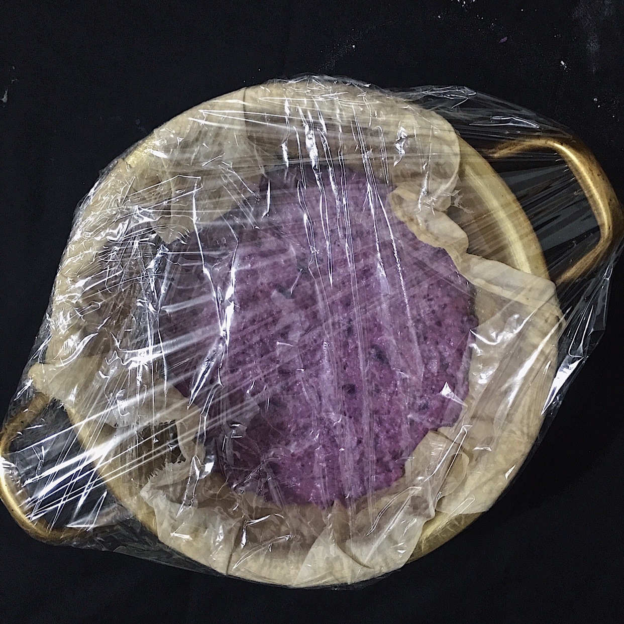 零难度Q弹松软紫薯发糕‼️老少皆宜中式糕点的做法 步骤3