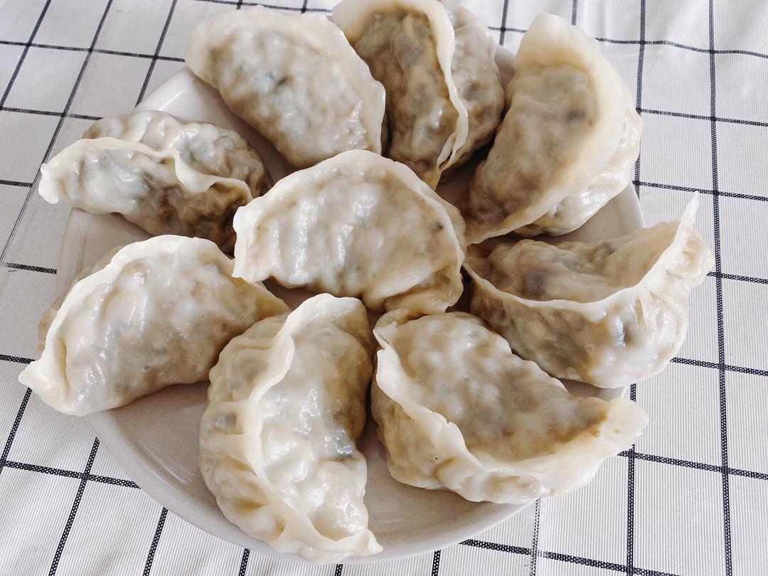 自制茄子🍆馅儿大蒸饺