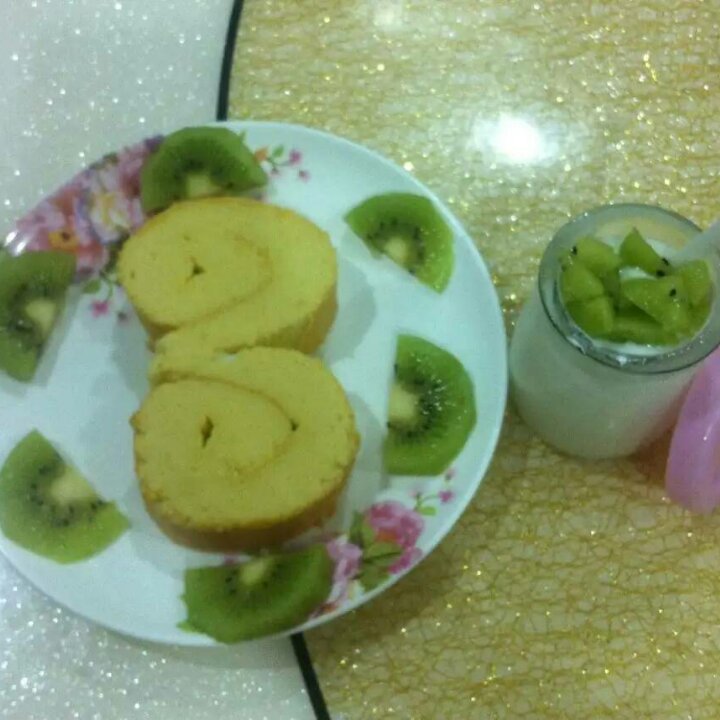 原味蛋糕卷