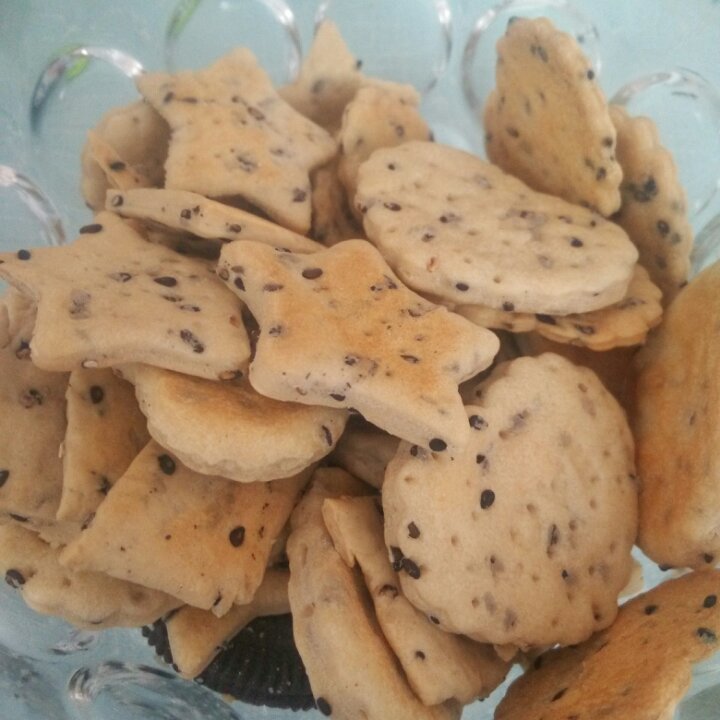 无糖芝麻苏打饼干