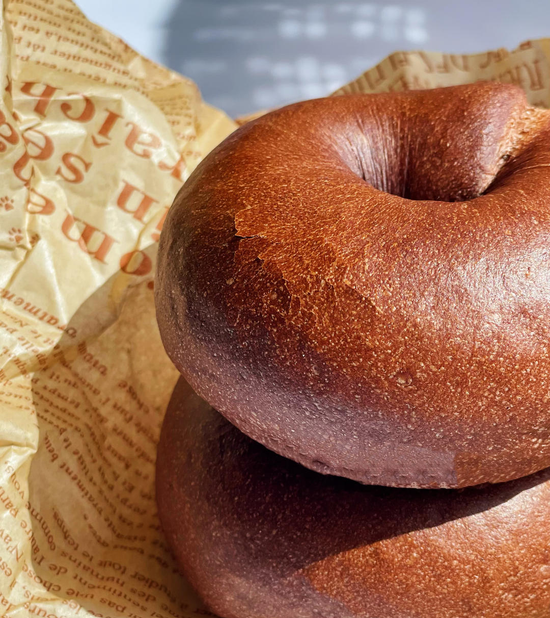 double可可橙皮贝果🥯