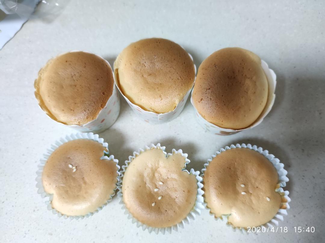 炼乳纸杯蛋糕