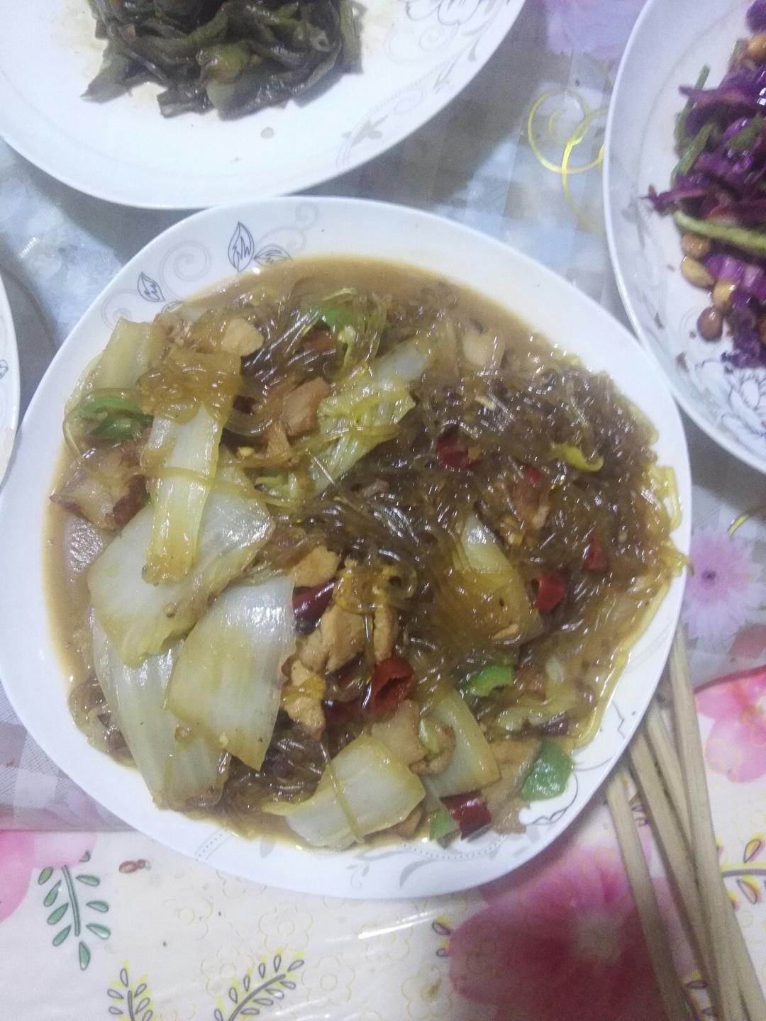 白菜炖粉条