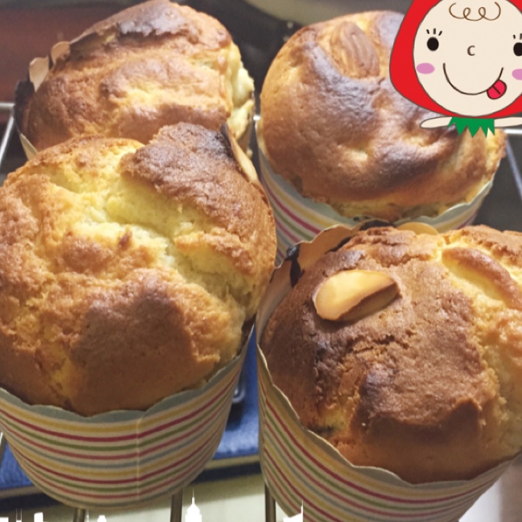 快手香蕉纸杯蛋糕