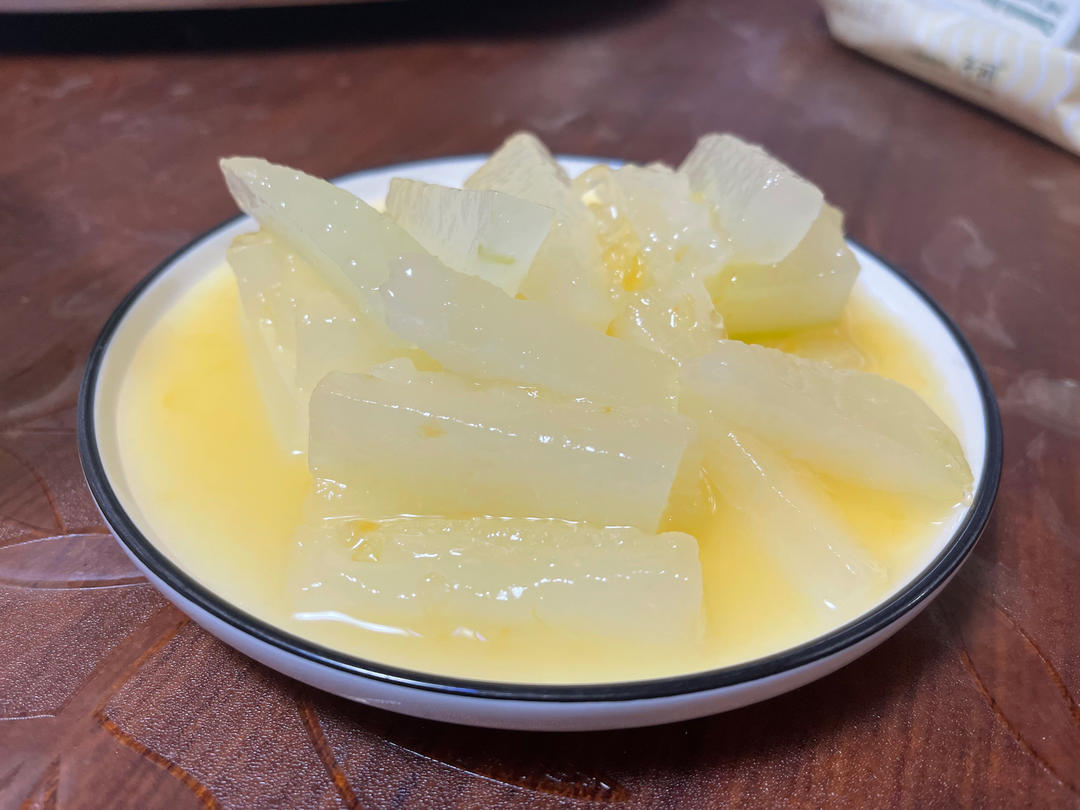 鲜橙冬瓜球