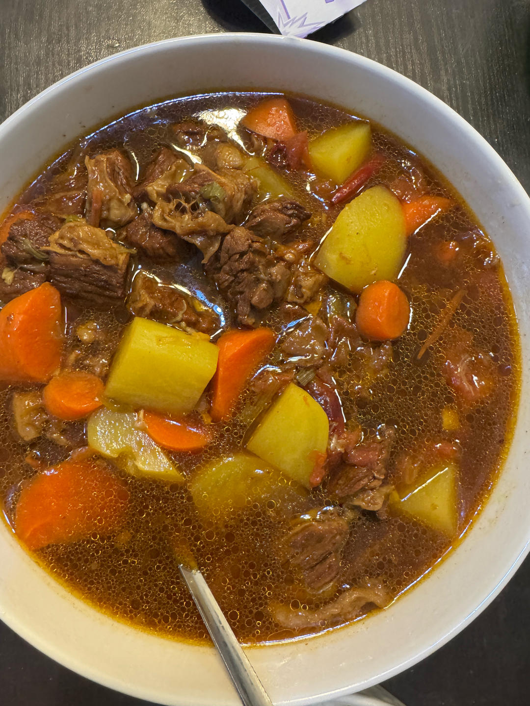 番茄土豆炖牛腩