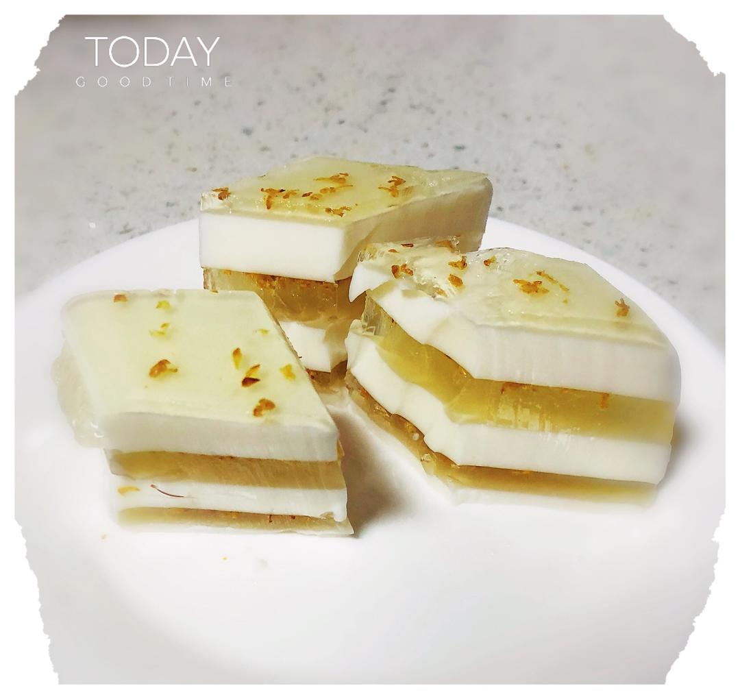 【椰汁桂花糕】