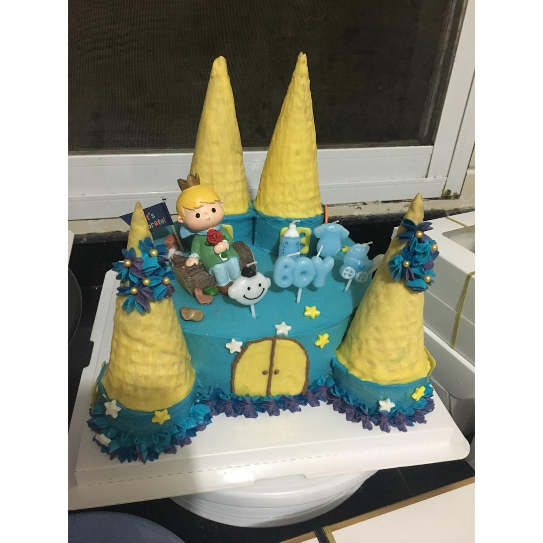 【视频教程】城堡蛋糕-20张超详细步骤图教你组装梦幻城堡