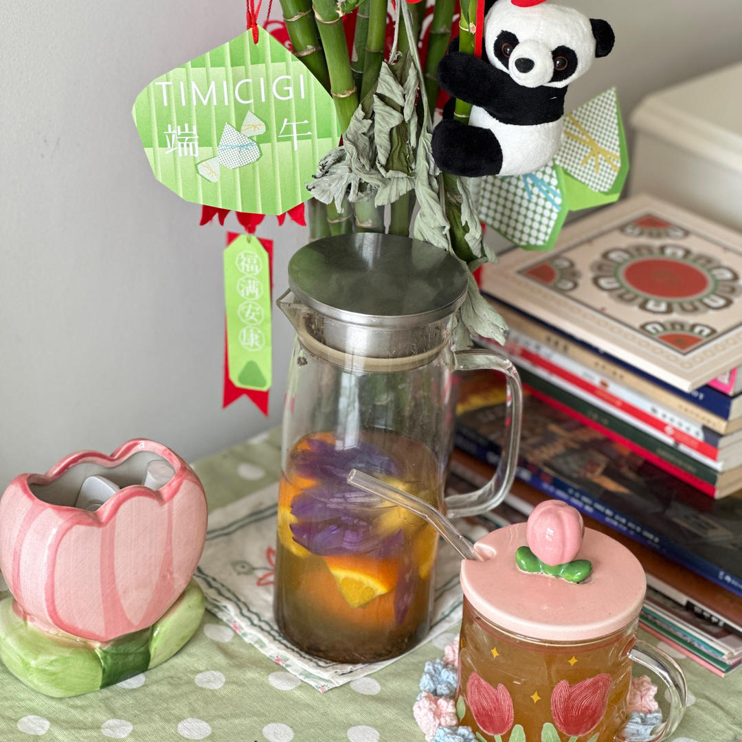 自制香水莲花茶