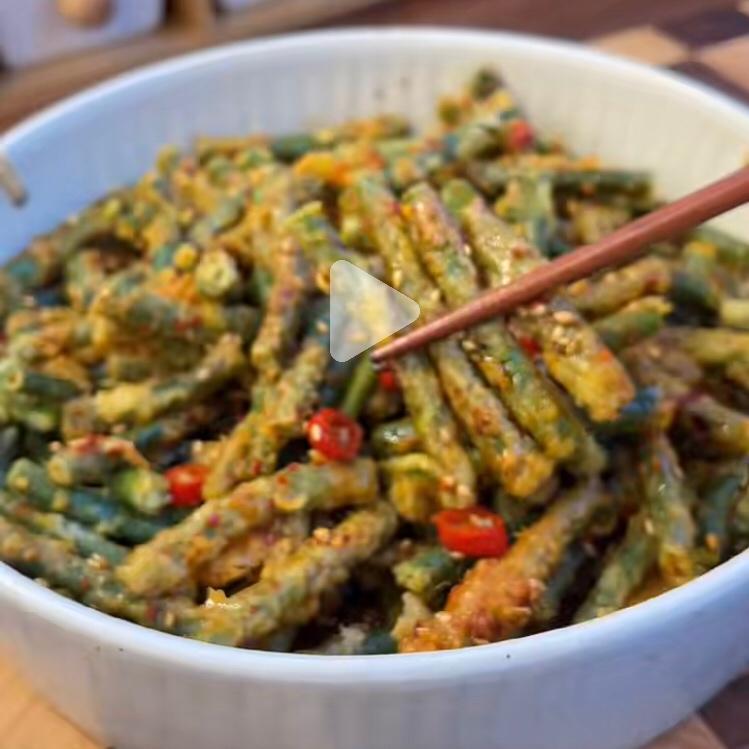 凉拌豆角的做法