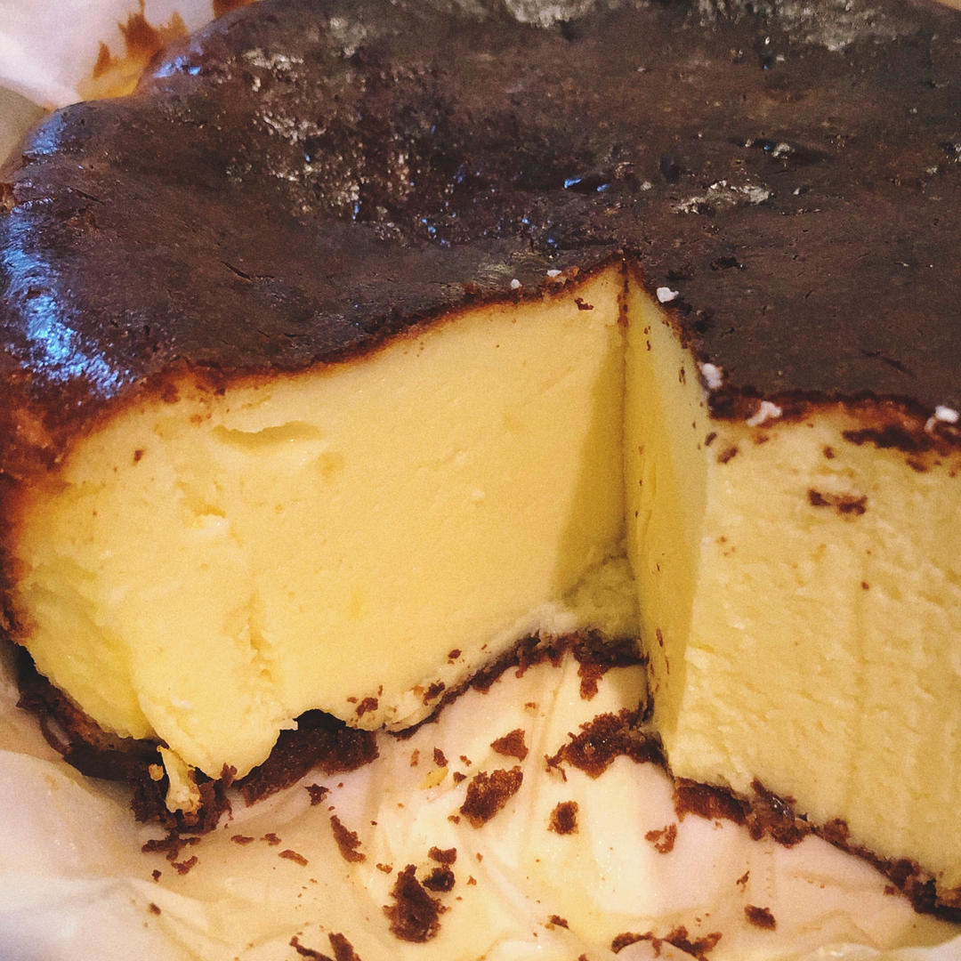 巴斯克芝士蛋糕—零失败—最简单的蛋糕—消耗奶油奶酪—芝士控