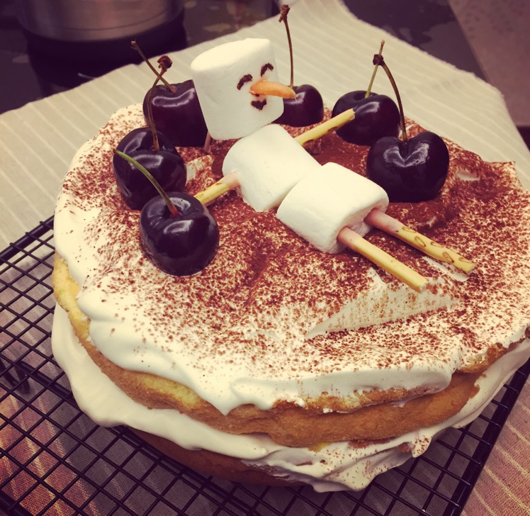 烤箱做蛋糕（戚风蛋糕的做法）