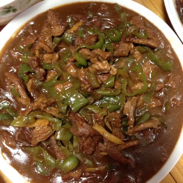青椒牛肉