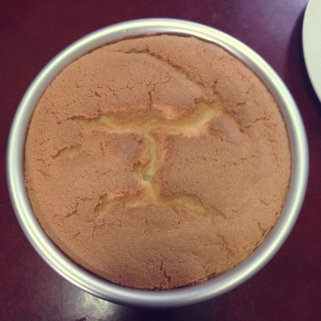 6寸戚风蛋糕（2蛋）