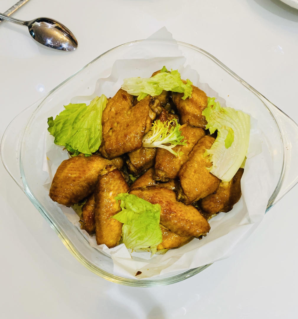蜜汁烤鸡翅中