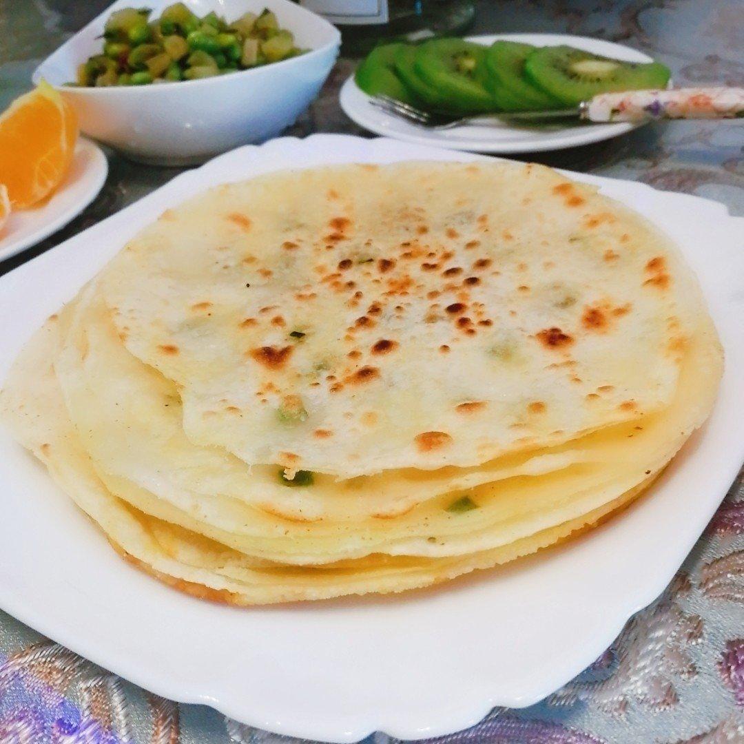 饺子皮千层饼