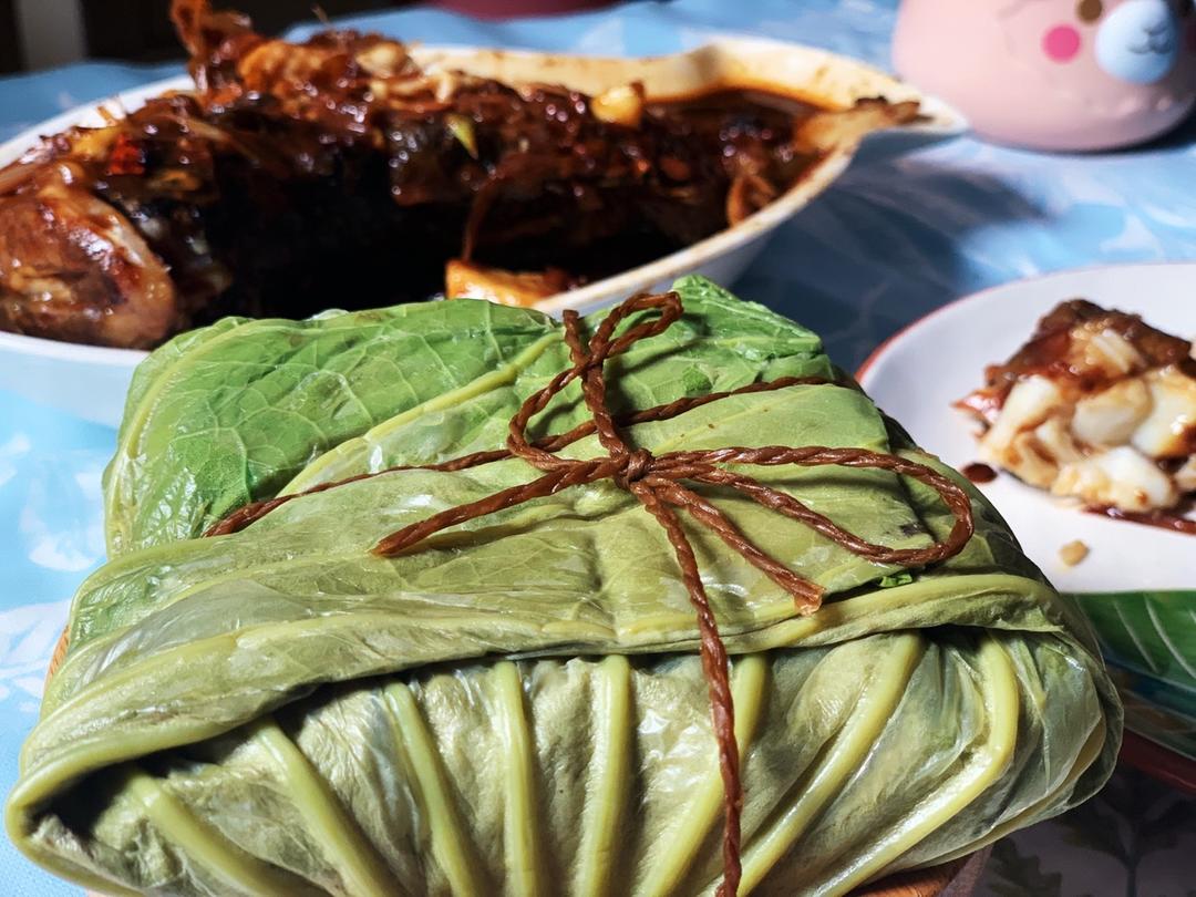 荷叶糯米鸡饭