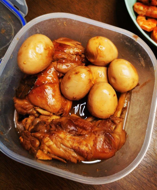 减脂少油少料红烧卤鸡腿鸡蛋（完美超赞）