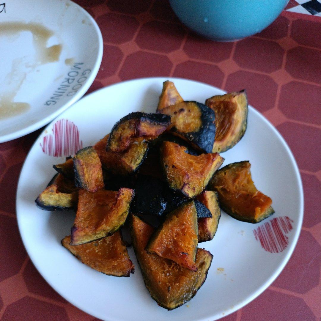 蒜香烤南瓜