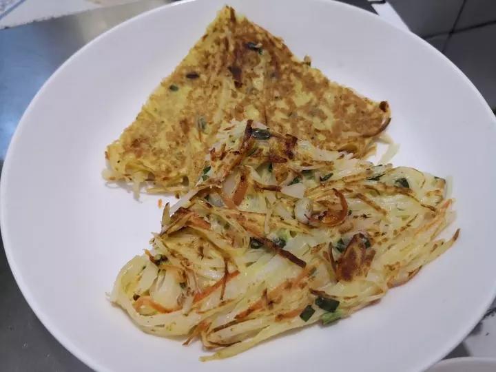 胡萝卜土豆丝饼