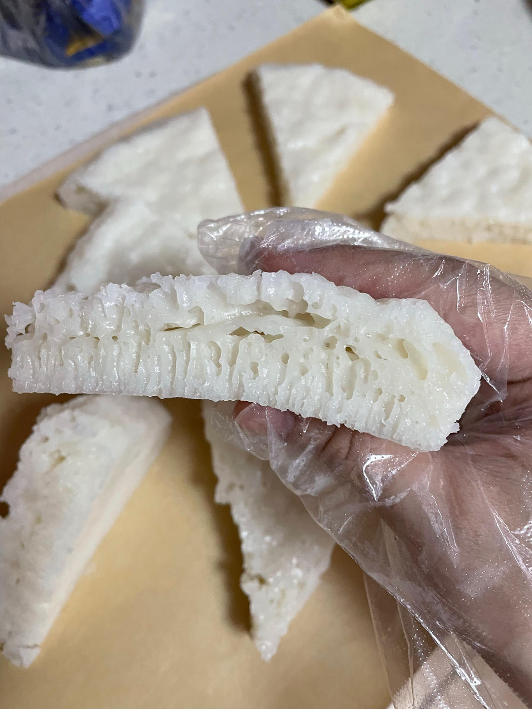 烟韧Q弹的广式【白糖糕】(伦教糕)懒人煮浆&免二发