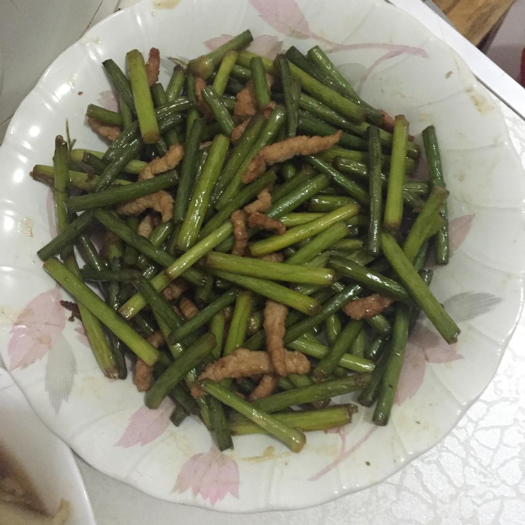 蒜薹炒肉