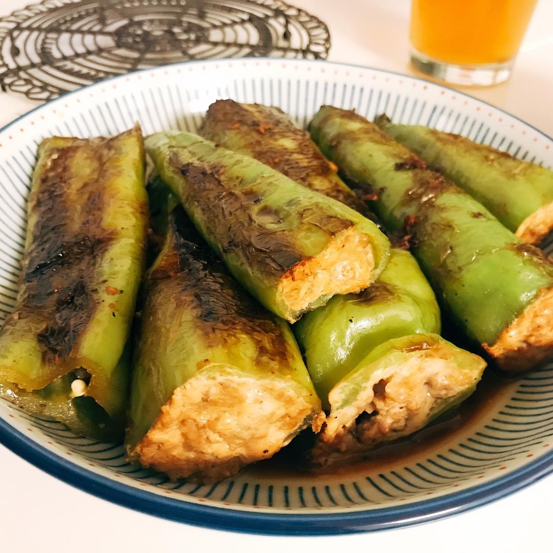 下饭菜肴--青椒酿肉