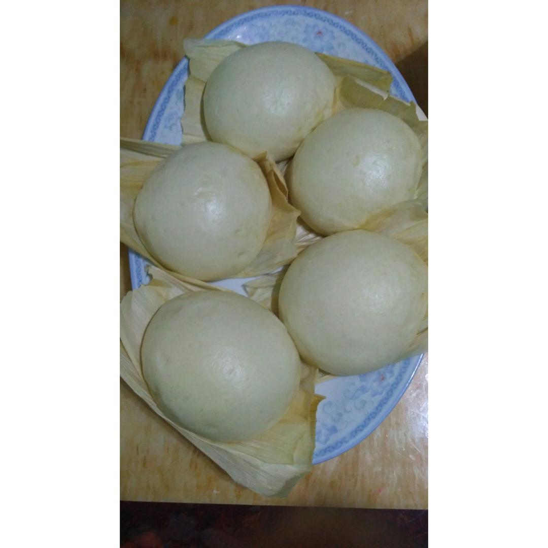 面包机发面蒸馒头