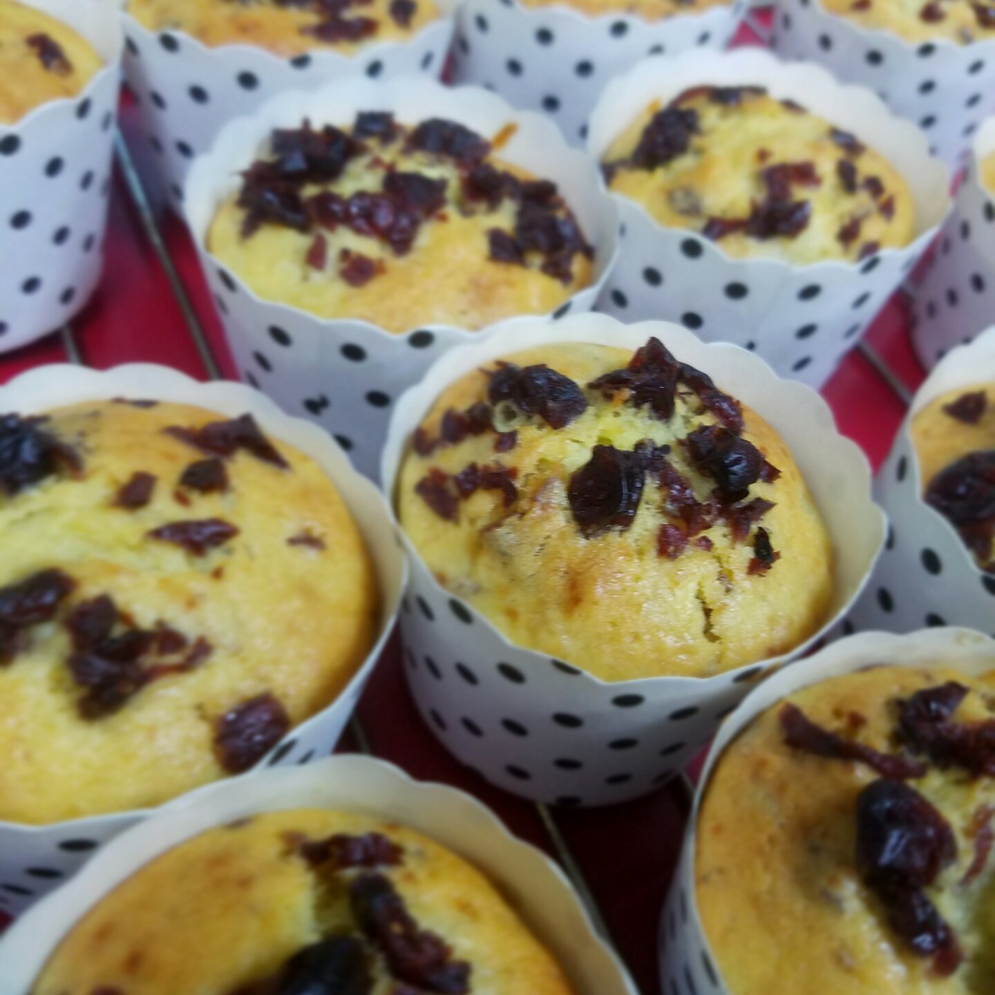 少女心的香蕉蔓越莓玛芬