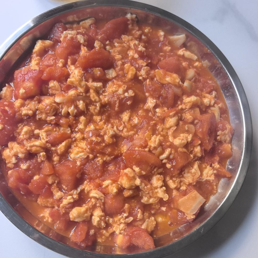 超嫩滑的番茄炒蛋