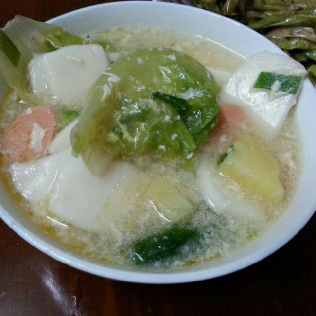 清淡韩式年糕汤的做法