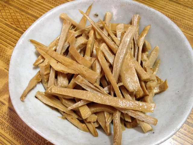 chloekwok做的凉拌笋干丝