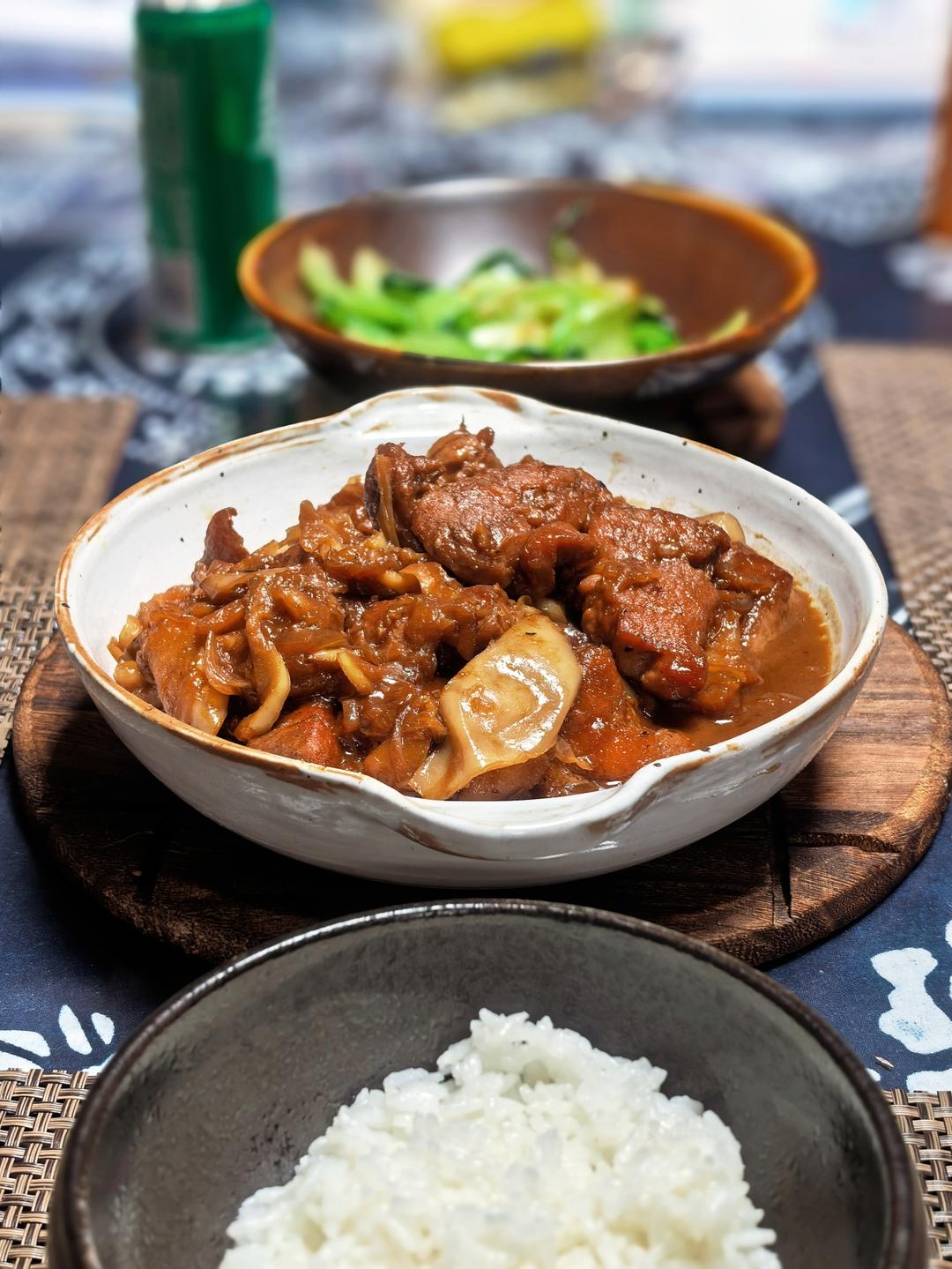 苹果炖梅花肉（山姆的方子）