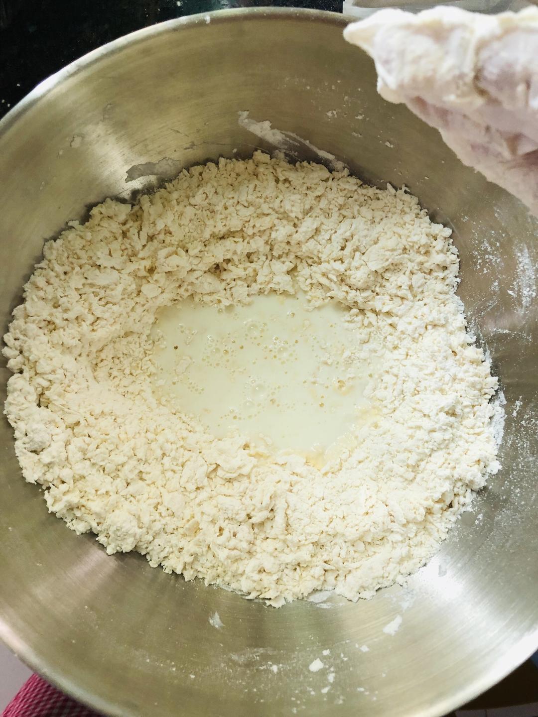 纯奶手撕吐司的做法 步骤1