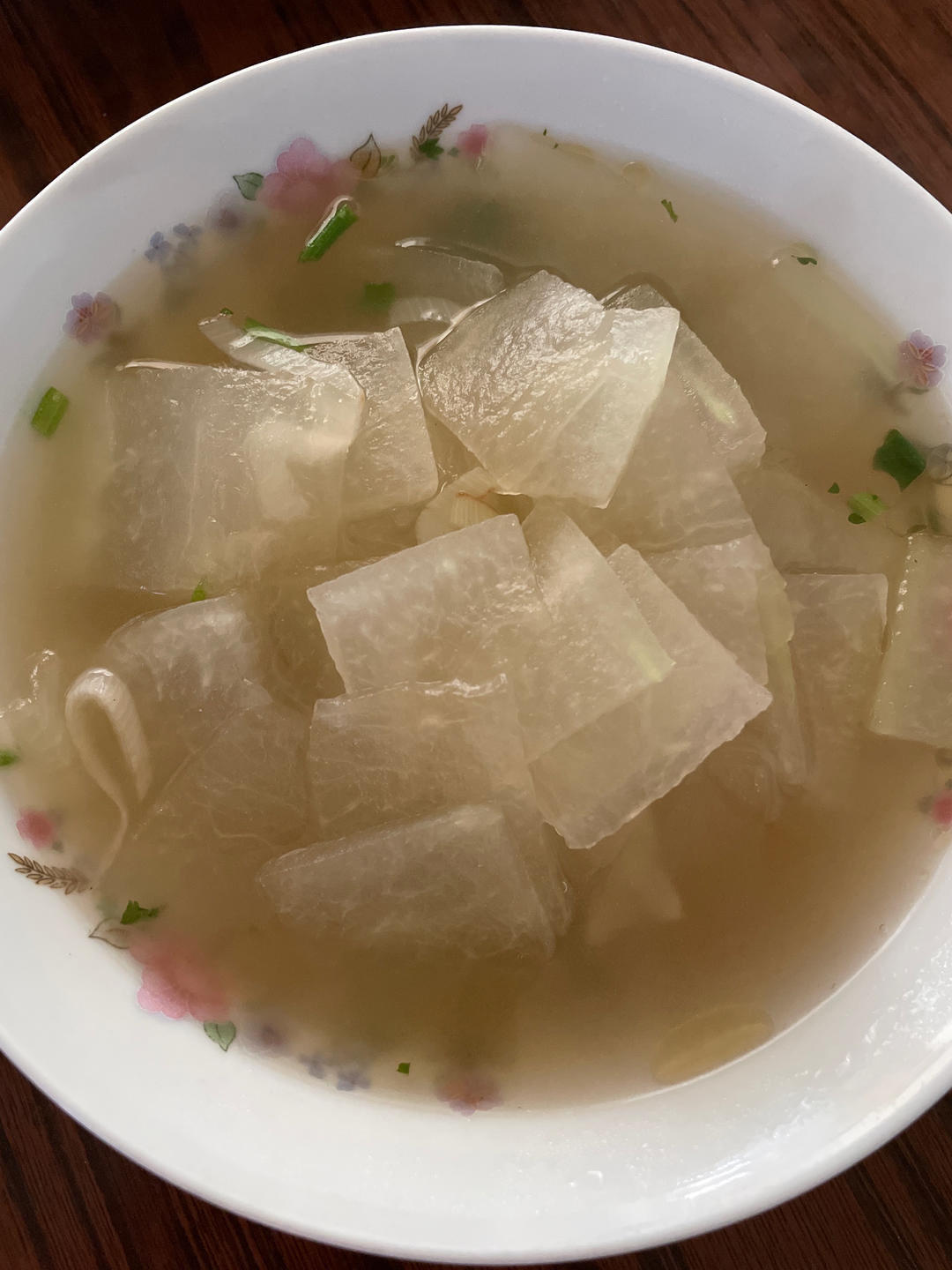 虾皮冬瓜汤