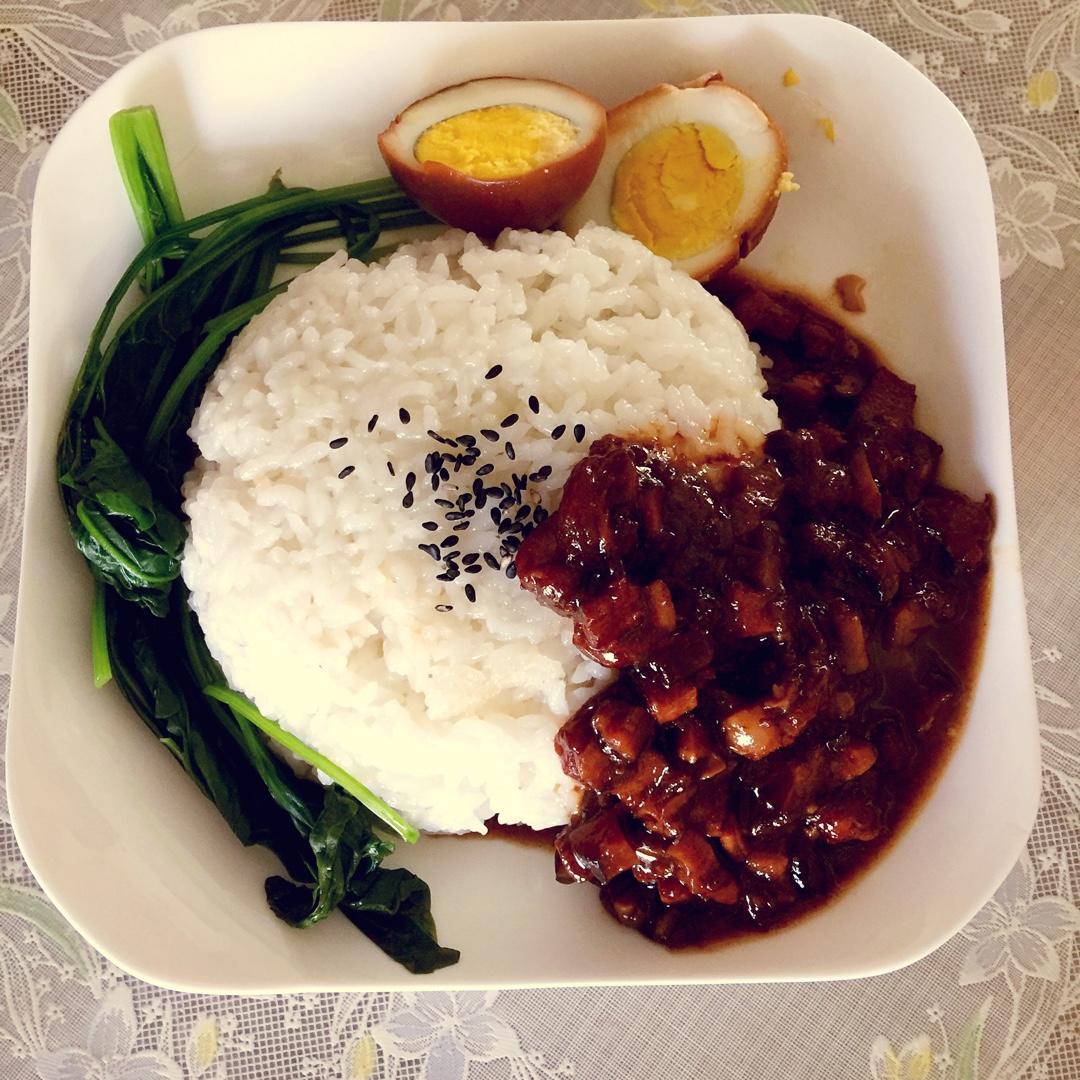台湾卤肉  台湾卤肉饭Braised Pork Rice