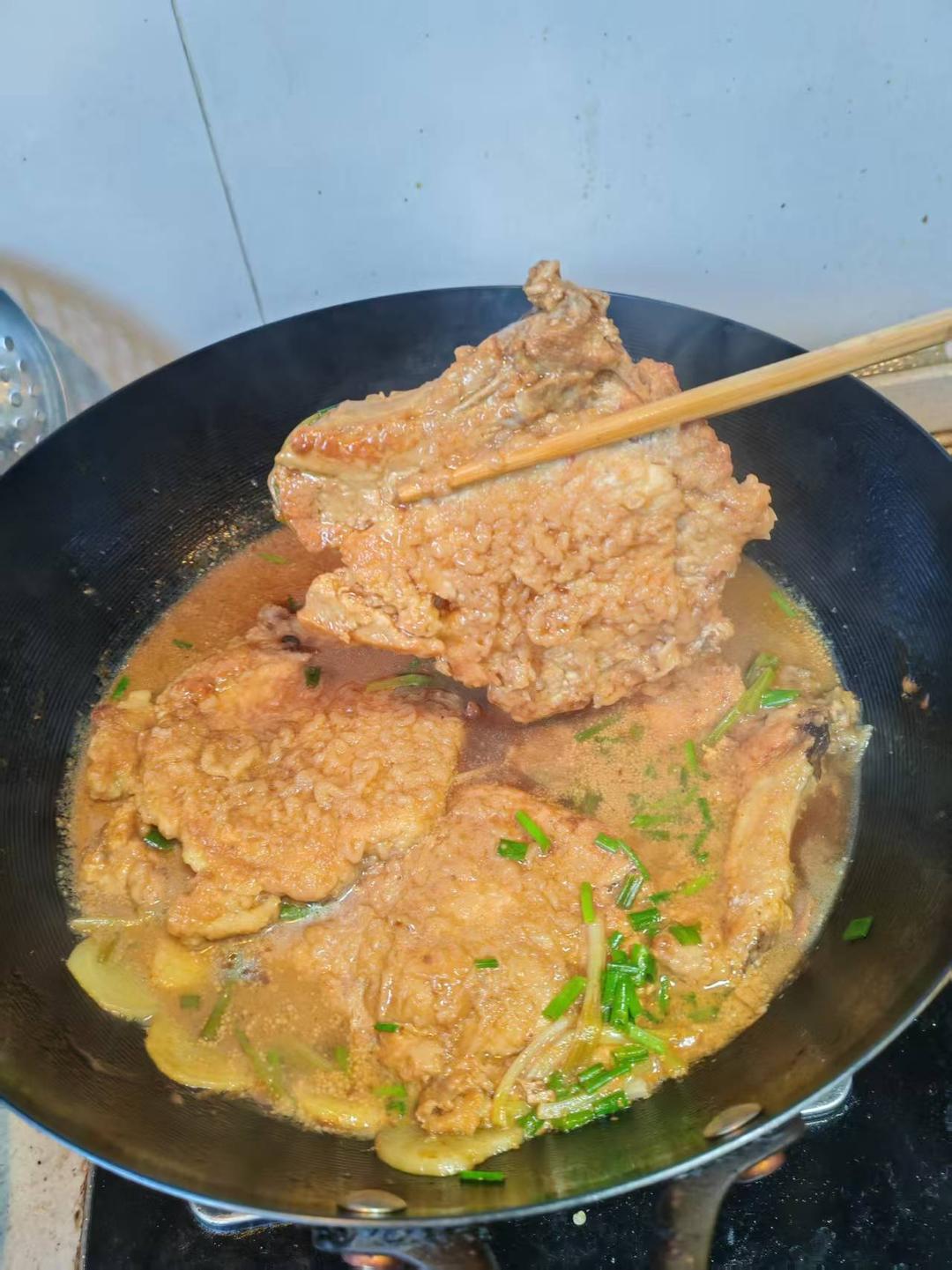 葱烧大排