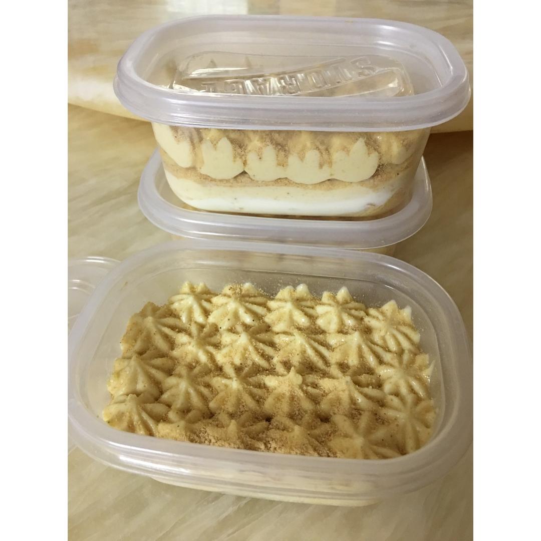 网红日式豆乳盒子蛋糕