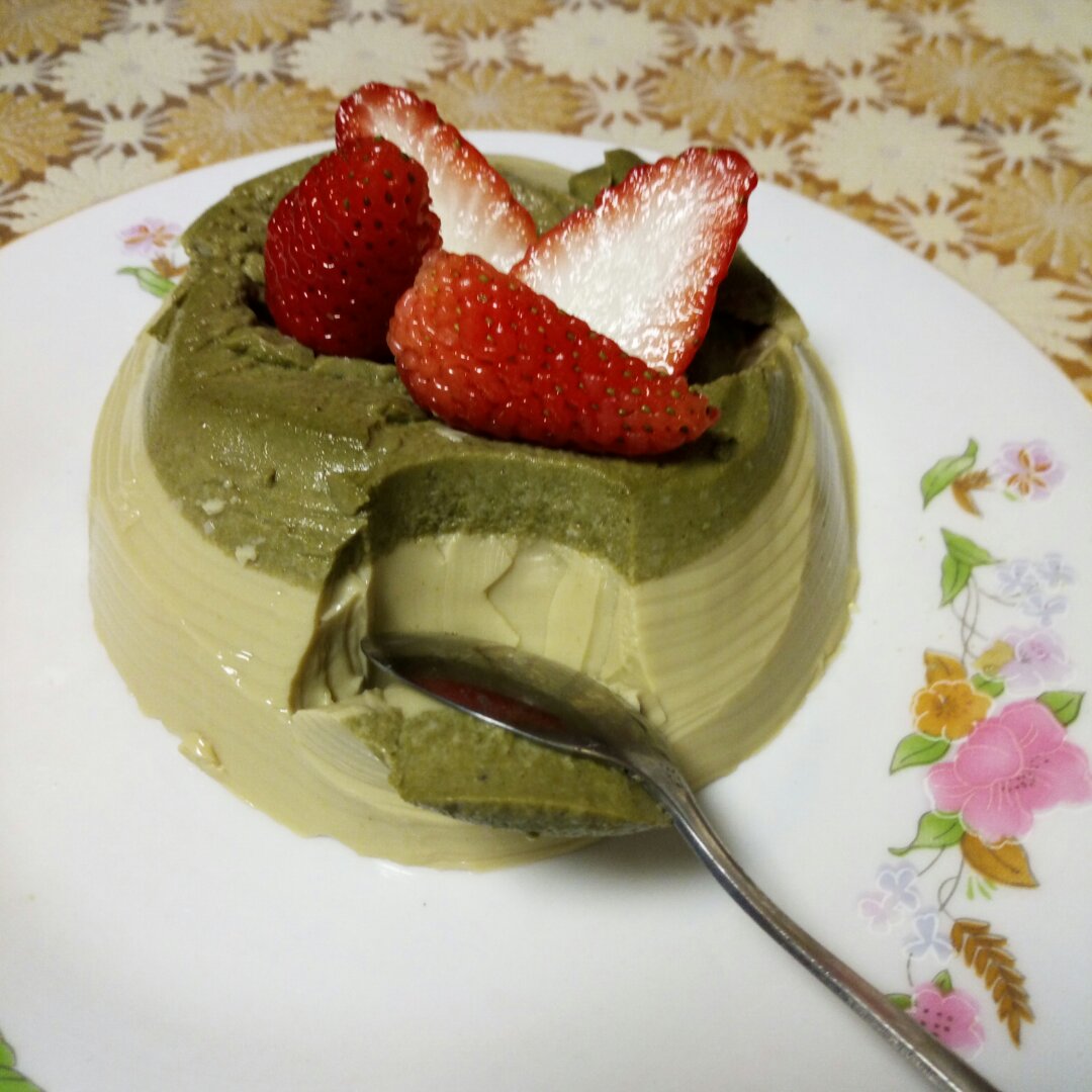 *抹茶布丁*