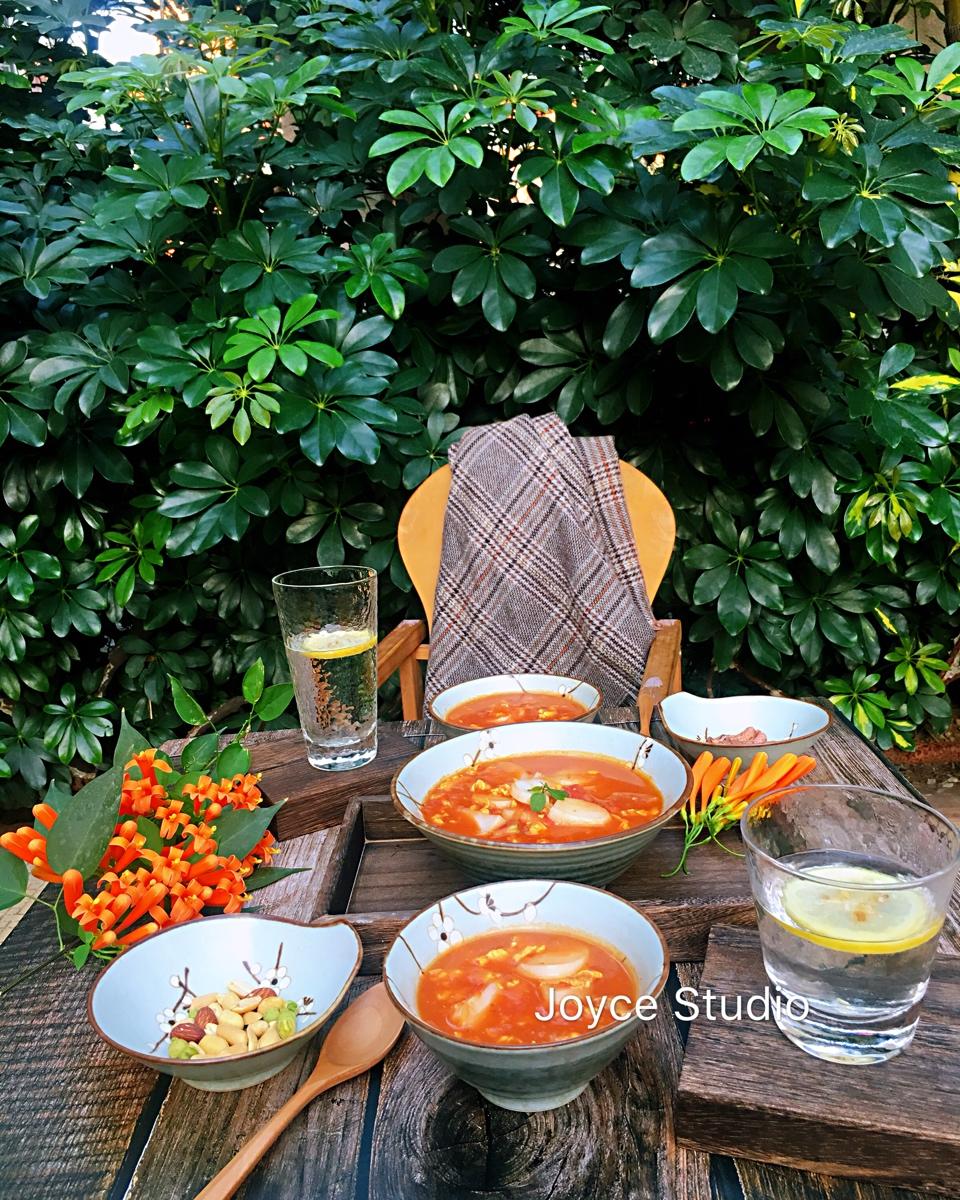 番茄鸡蛋煮年糕