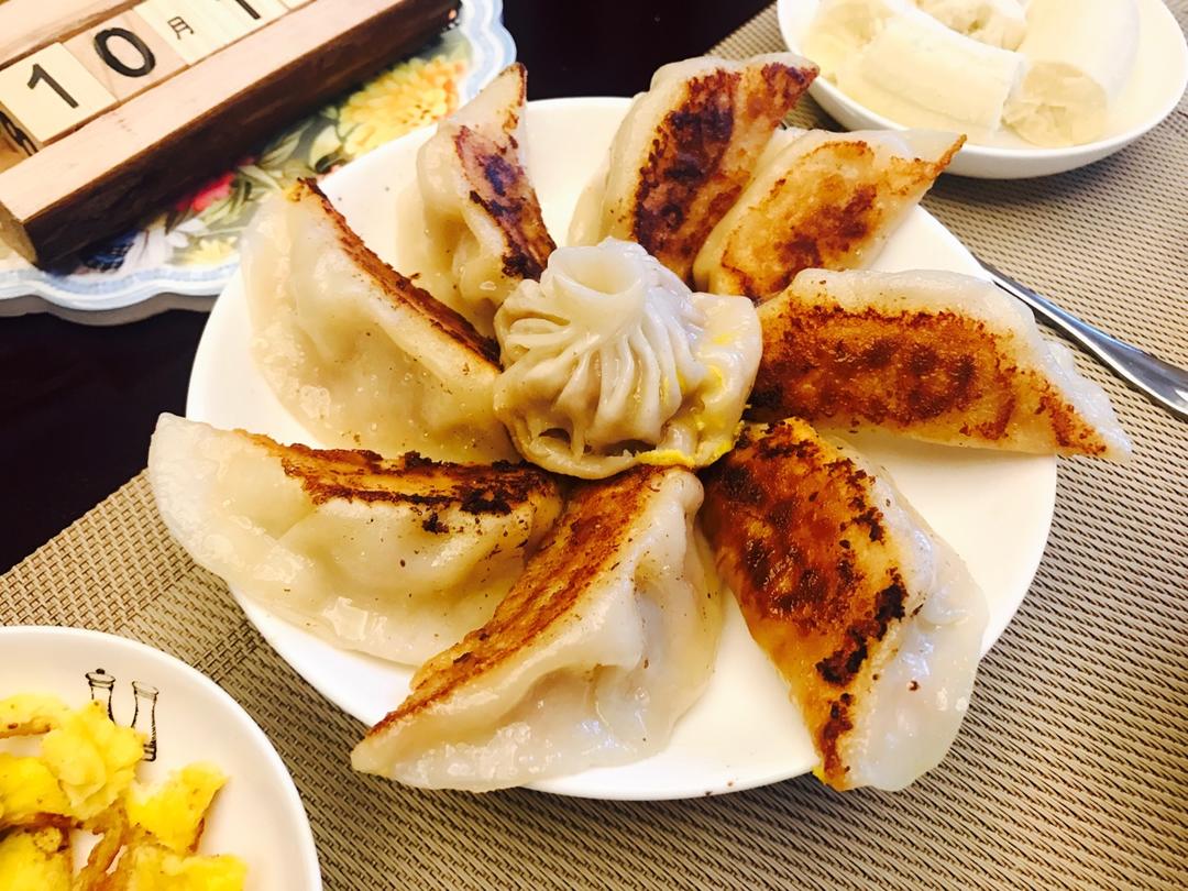懒人快手抱蛋煎饺