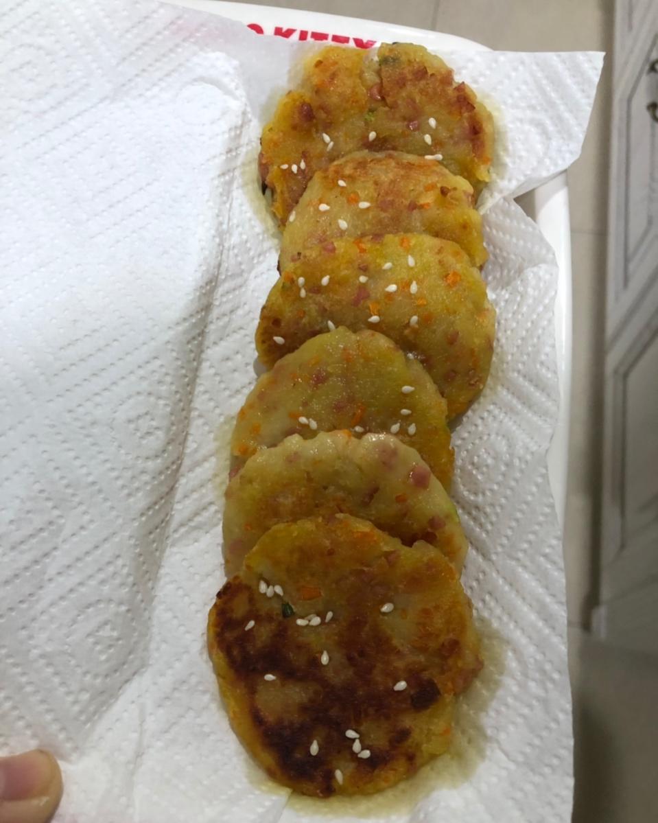 土豆火腿早餐饼