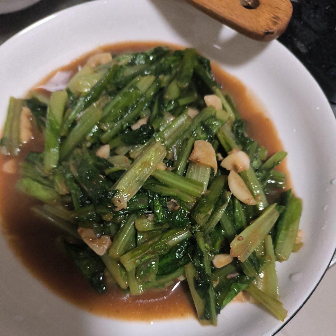 蒜蓉油麦菜（蚝油）