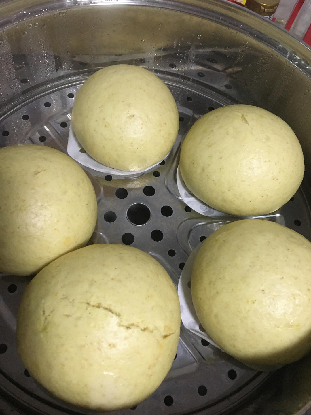 有嚼劲的全麦馒头                      （冰箱冷藏发酵）