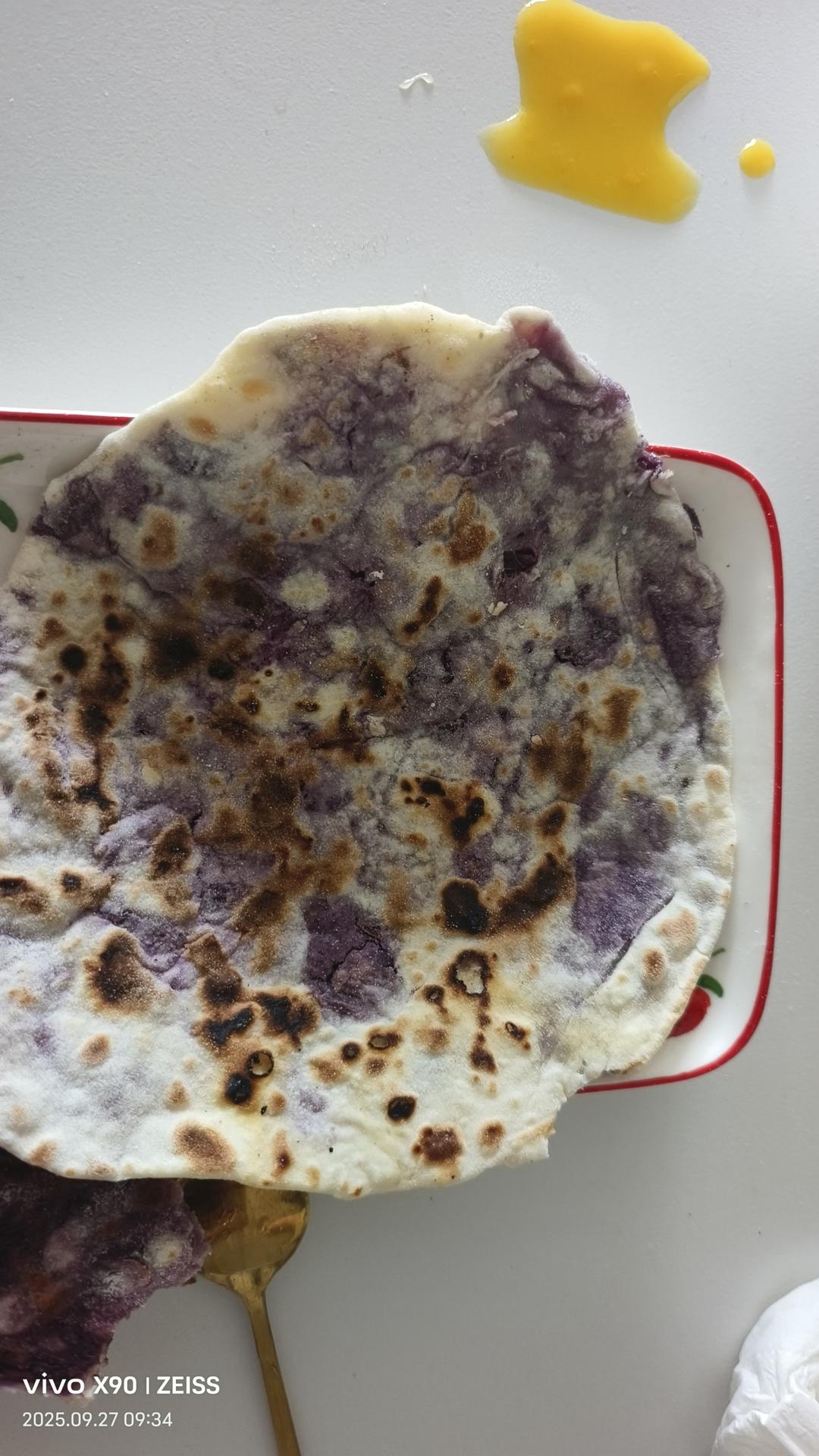 紫薯饼(无糖无油)