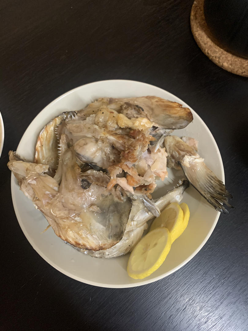 香烤三文鱼头-味道完胜日料店